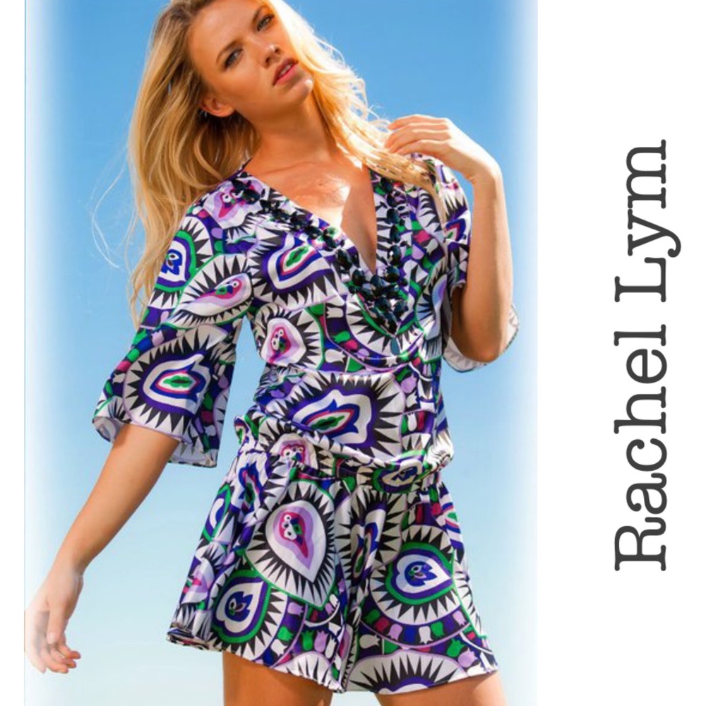 RACHEL LYM Talia Swimwear Cover-up Dress NWT Size Small